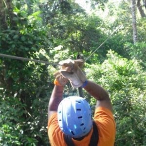 Sarapiqui River Sightseeing Cruise and Zipline Canopy San José