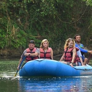 3-in-1 Arenal Volcano Combo Tour: River Safari Float with La Fortuna Waterfall