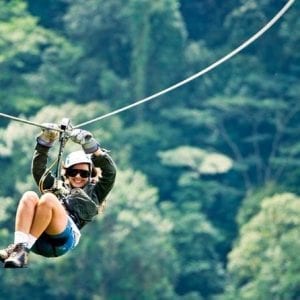 Arenal Volcano Combo 6 SkyTrek Zipline and Baldi Hot Springs