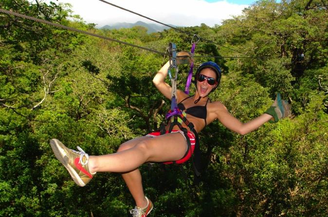 Combo Day Trip: Zip line, Hot Springs And Horseback Riding