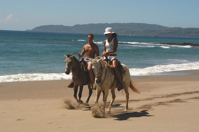 Horseback Riding Jungle And Beach In Playa Flamingo