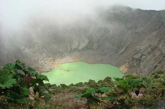 Irazu Volcano, Cartago Ruins and Sarapiqui River San José