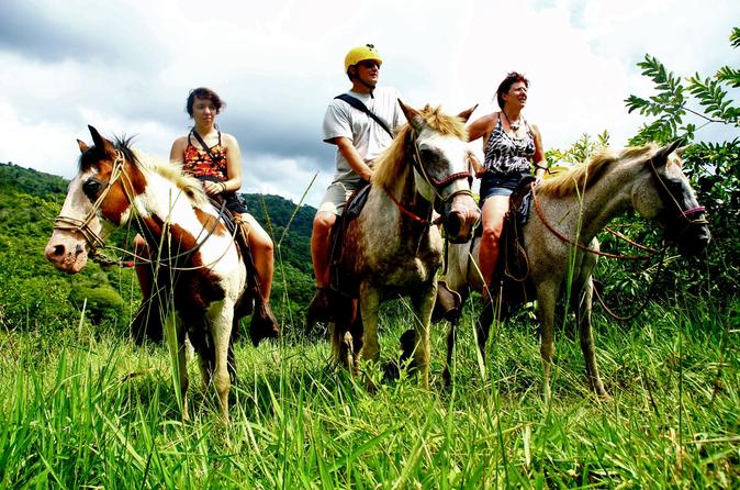 Jacó Horseback Zipline and Rappel Combo Tour