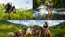 Jacó Horseback Zipline and Rappel Combo Tour