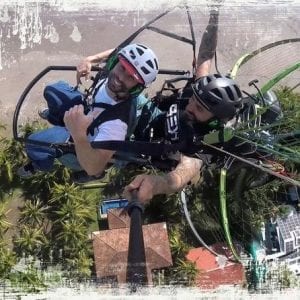 Paramotor Flight