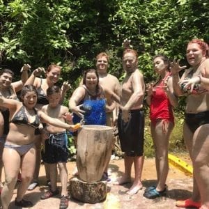 Canopy, Water Slide, Hot Spring Mud Bath And Horseback Riding Full Day Playa H