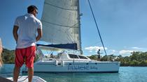 Sunset Catamaran Sailing at Flamingo Beach