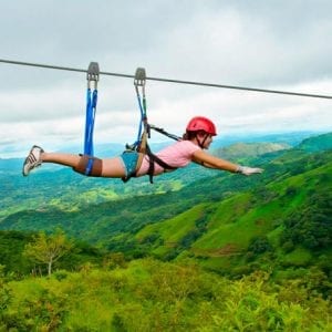 Superman Zipline Canopy Jacó
