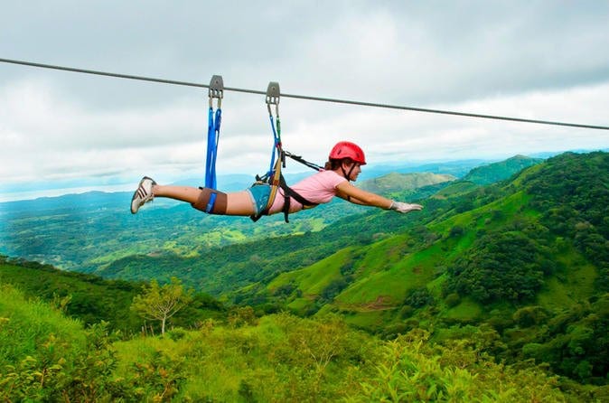 Superman Zipline Canopy Jacó
