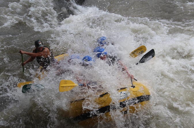 White Water Rafting Adventure Class III & IV on the Upper Part of Balsa River