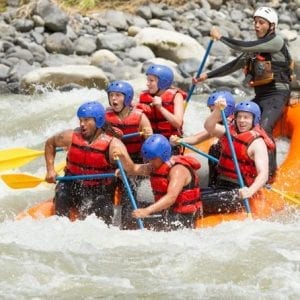 Whitewater Rafting on the Chirrip– River San José
