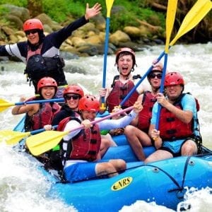 Whitewater Rafting on the Savegre River Jac–