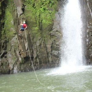 Adventure Rappel Tour and Transfer to Arenal San José