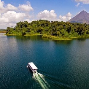 Arenal Lake Boat Transfer To Monteverde La Fortuna
