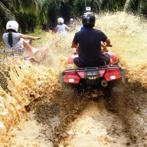 ATV And Canopy Flamingo Beach