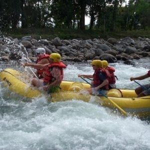 Half-Day Rafting At Peñas Blancas River Class II & III For Families Or Friends