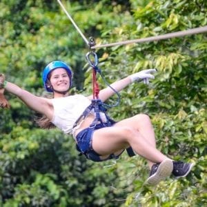 Half-Day Zipline Guided Adventure La Fortuna