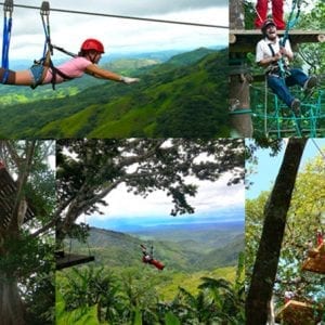 Mega Mix Adventure and Zipline San José