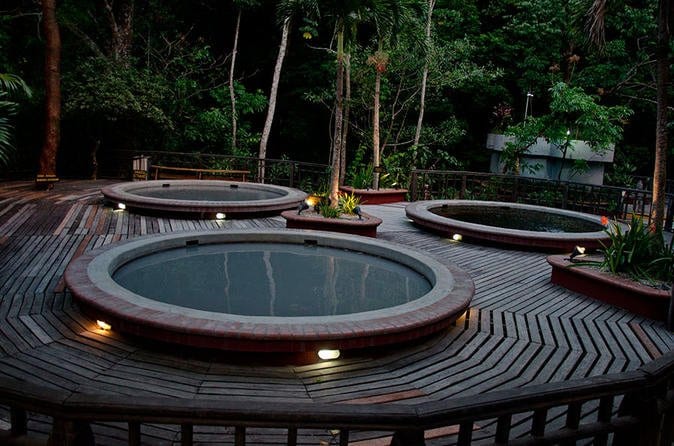 One Day Adventure: Natural Hot Spring With Mud Horseback Riding And Canopy Tou