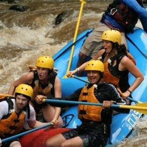 Rafting Level III With Canyoning (Rappel In Waterfalls) And Tarzan Swing Near