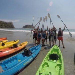 Ocean Kayak and Snorkeling Tour in Chora Island