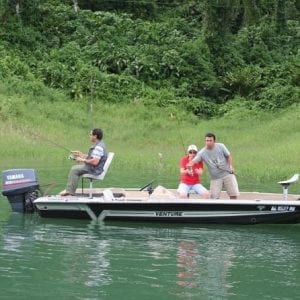 Sport Fishing On Lake Arenal