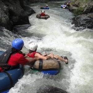 Tubing At Canyon River, Canopy, Horseback Ride And Hot Spring Combo Playa Flam