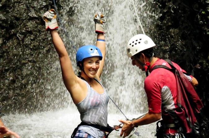 Waterfall Rappelling And White Water Rafting