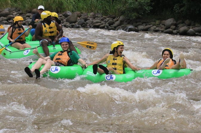 White Water Tubing In The River Balsa