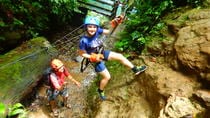 Zip lining And Waterfall Rappelling Combo