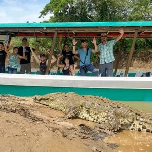 CARARA NATIONAL PARK & TARCOLES RIVER CROCODILE BOAT TOUR