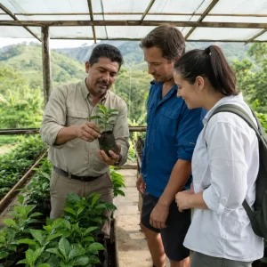 Starbucks Hacienda Alsacia Coffee Tour